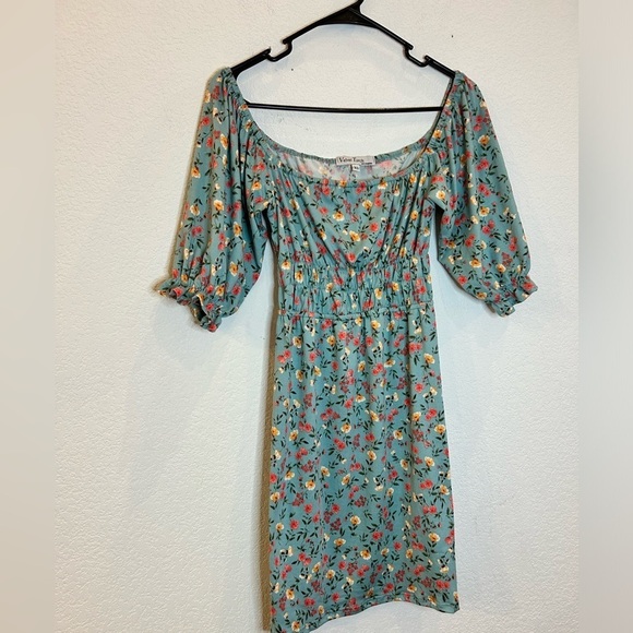 Velvet Torch Floral Dress Size XS - Picture 1 of 4
